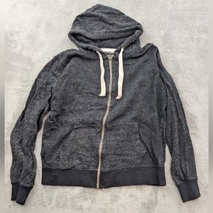 Sunday Work ClothesMen's Black Hoodie Jacket Size Large